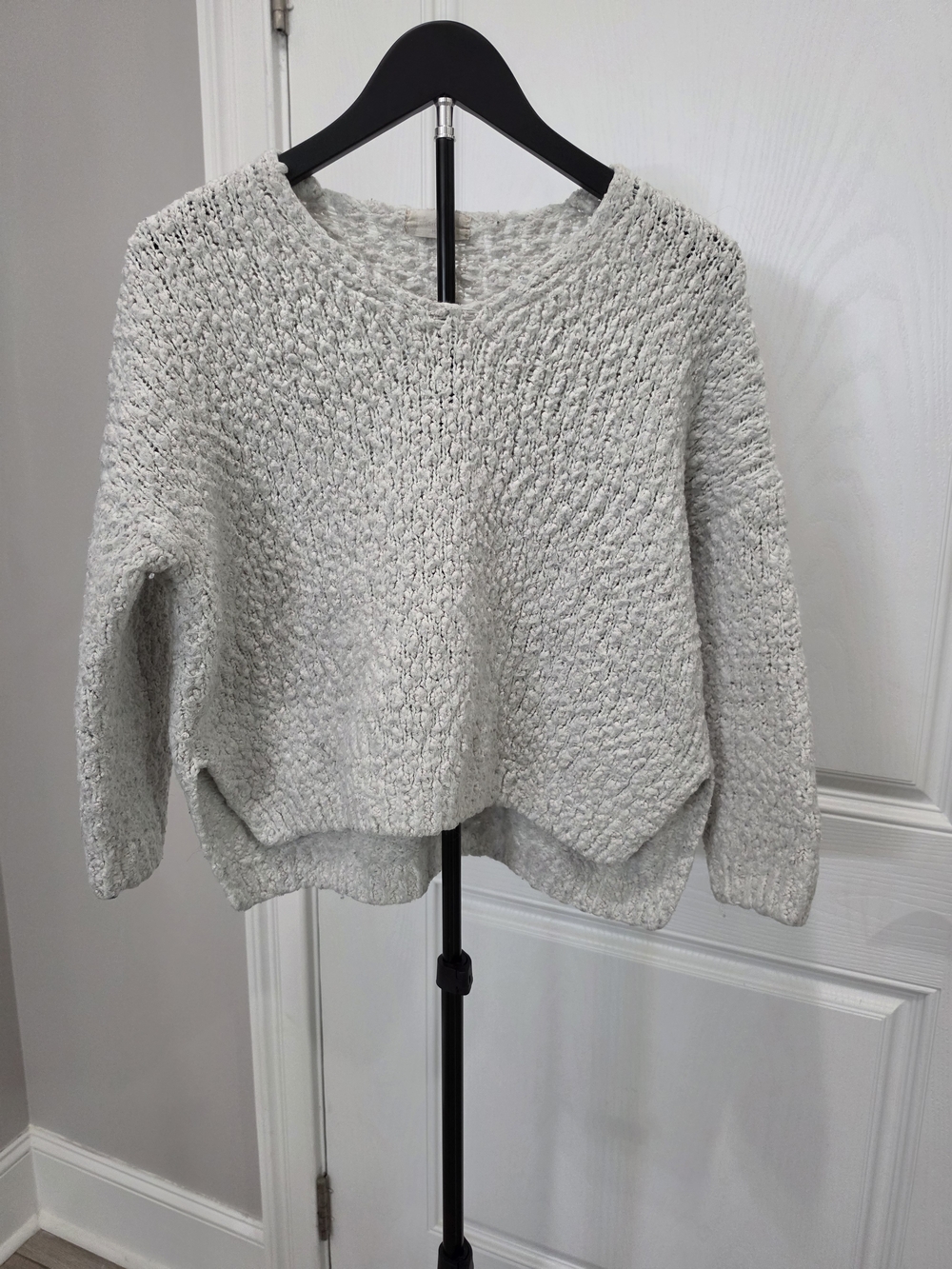 Altar'd State Crewneck Sweater - Light Gray